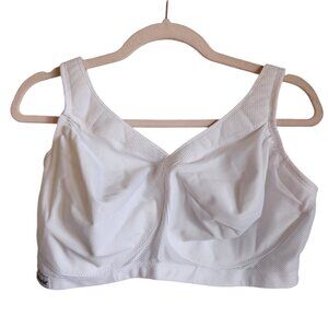 Glamorise White Sports Bra